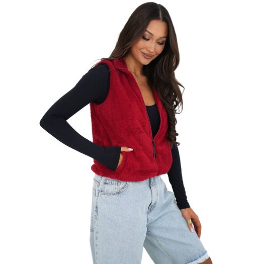 Kamizelka-CS-KZ-BT1031.01-ciemny czerwony 3