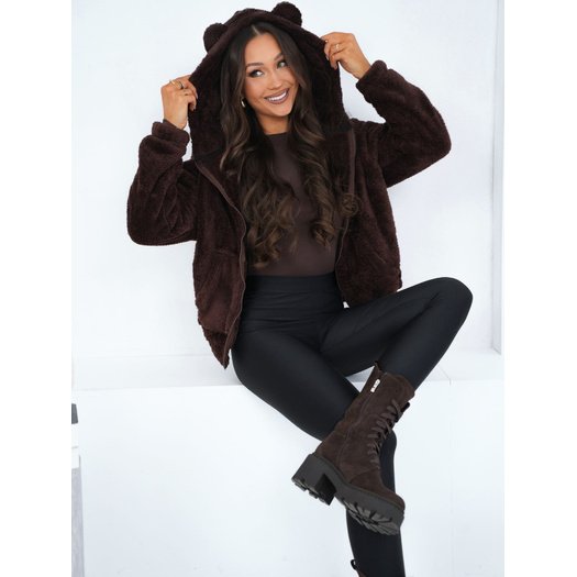 Bluza-CS-BL-BT1030.00P-ciemny brązowy 2