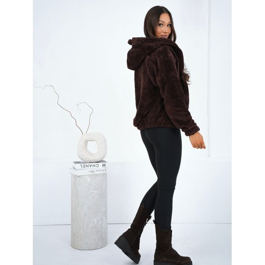 Bluza-CS-BL-BT1030.00P-ciemny brązowy