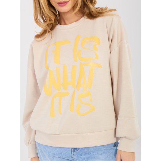 Bluza-IT-BL-22183.27P-beżowy 2