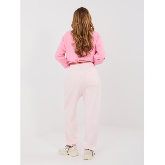 Spodnie dresowe-CLM-DR-1943.86-jasny r&oacute;żowy 2