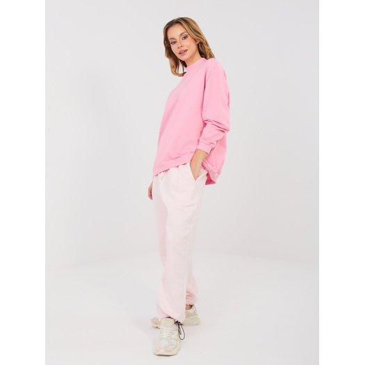 Spodnie dresowe-CLM-DR-1943.86-jasny r&oacute;żowy 4