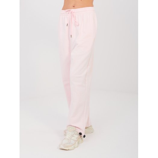 Spodnie dresowe-CLM-DR-1943.86-jasny r&oacute;żowy 1