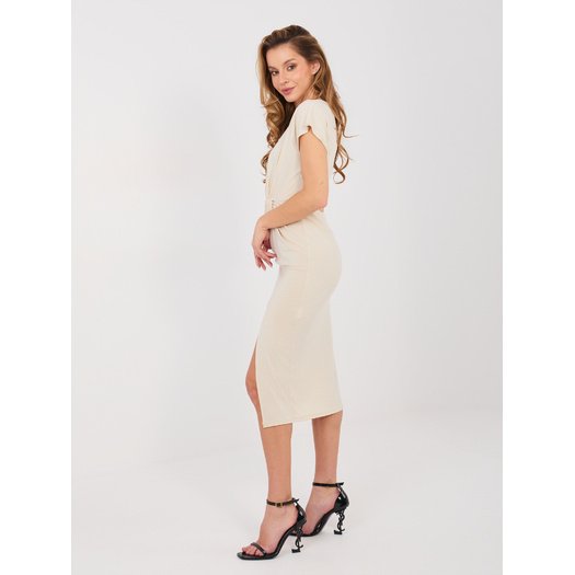 Sukienka-IT-SK-20817.70-beżowy 1