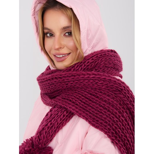 Szalik-AT-SZ-S-2203.87-bordowy