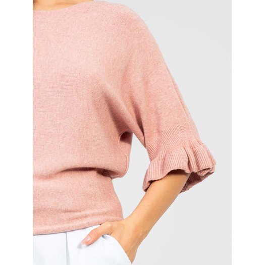 Sweter-IT-SW-99244.65-ciemny r&oacute;żowy 4