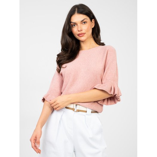 Sweter-IT-SW-99244.65-ciemny r&oacute;żowy 1