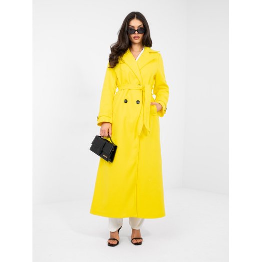 Płaszcz-IT-PL-97035.17-fluo ż&oacute;łty 1