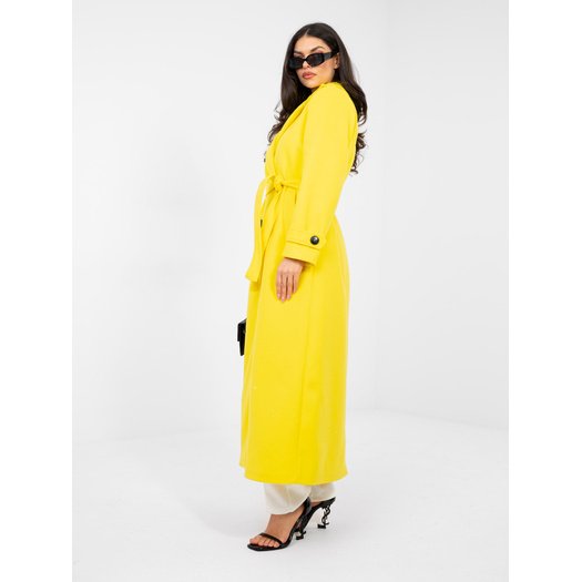 Płaszcz-IT-PL-97035.17-fluo ż&oacute;łty 2