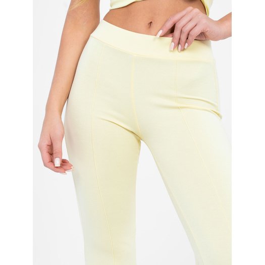 Spodnie dresowe-RV-DR-A1060.81-jasny ż&oacute;łty 2