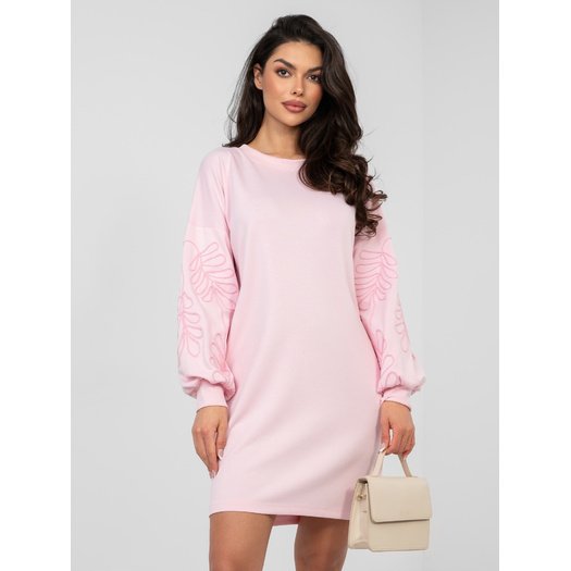 Sukienka-RV-SK-A1064.09-jasny r&oacute;żowy 6