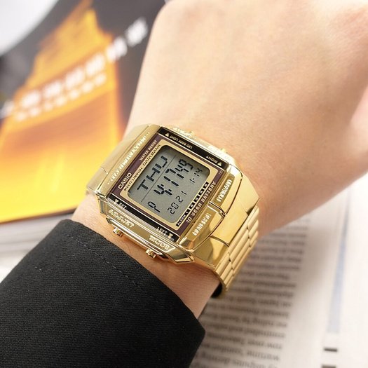 CASIO DATABANK MEN S WATCH DB-360G-9ADF (zd161b) + BOX