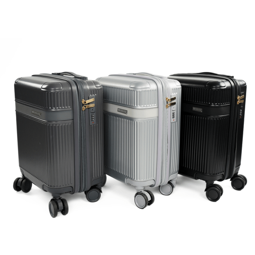 SUITCASE M 24   STL945 ABS DARK GREY