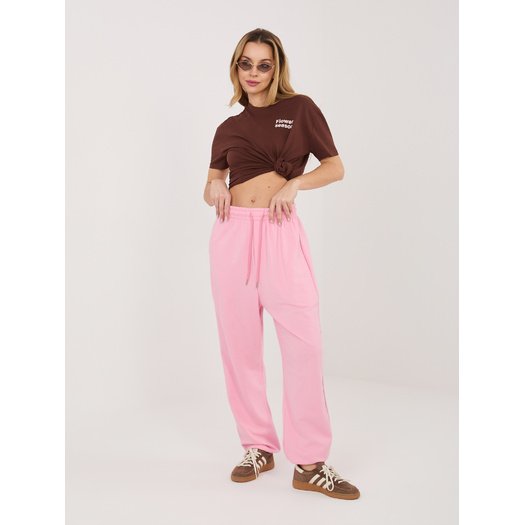 Spodnie dresowe-CLM-DR-1943.86-r&oacute;żowy 3