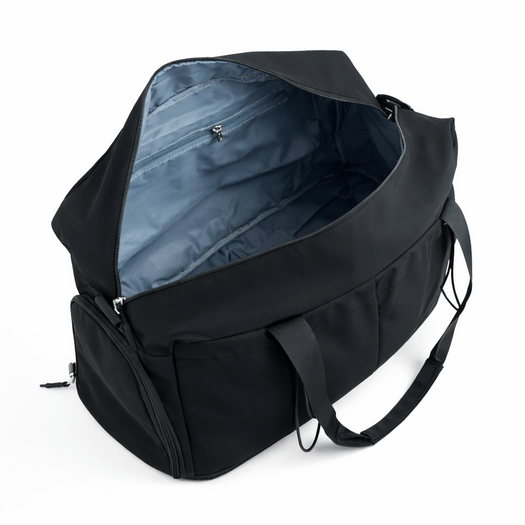 Torba weekendowa podr&oacute;żna sk&oacute;rzana Solier SL39 Astrin czarna 9