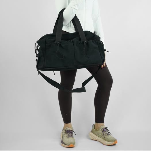 Torba weekendowa podr&oacute;żna sk&oacute;rzana Solier SL39 Astrin czarna 3