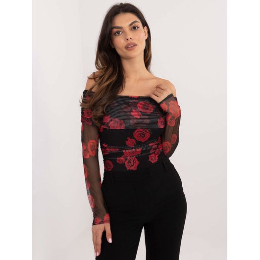 Bluzka-DHJ-BZ-18701-1.31-czarno-czerwony 2