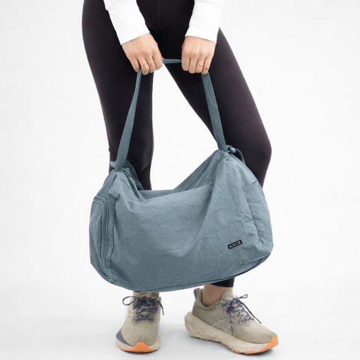Sports Fabric Fitness Pilates Bag Solier FB53 Teya &ndash; Blue 4