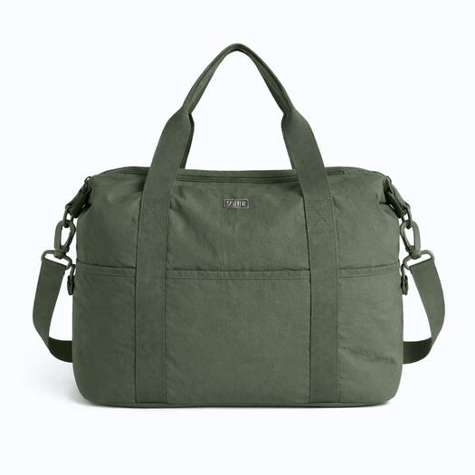 Large Women&rsquo;s Fabric Sports Bag Solier FB55 Viona &ndash; Green