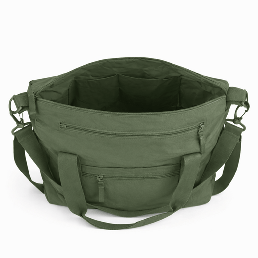 Large Women&rsquo;s Fabric Sports Bag Solier FB55 Viona &ndash; Green 5