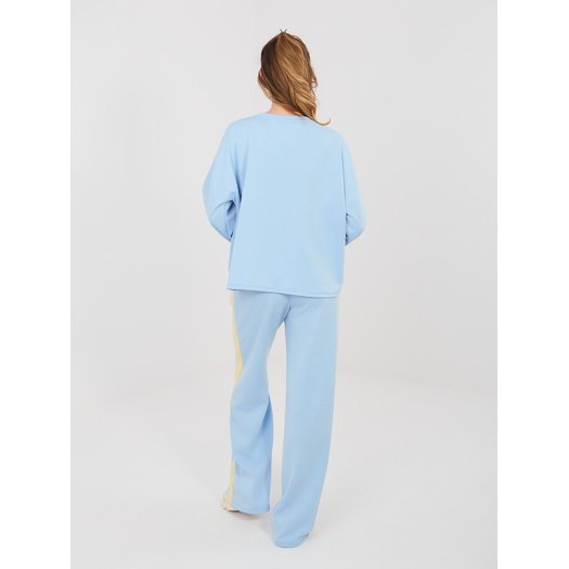 Spodnie dresowe-IT-DR-22220.88-jasny niebieski 1