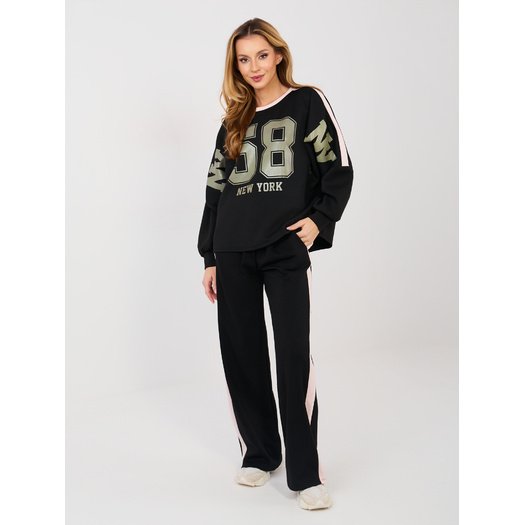 Spodnie dresowe-IT-DR-22177.86-czarny 1