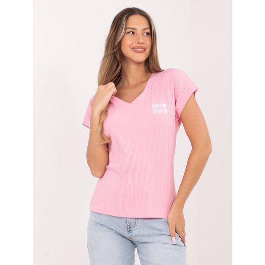 Bluzka-RV-BZ-A1245.05P-jasny r&oacute;żowy 4