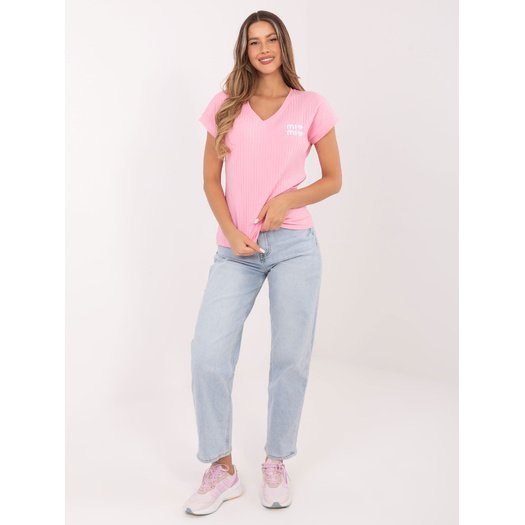 Bluzka-RV-BZ-A1245.05P-jasny r&oacute;żowy 3