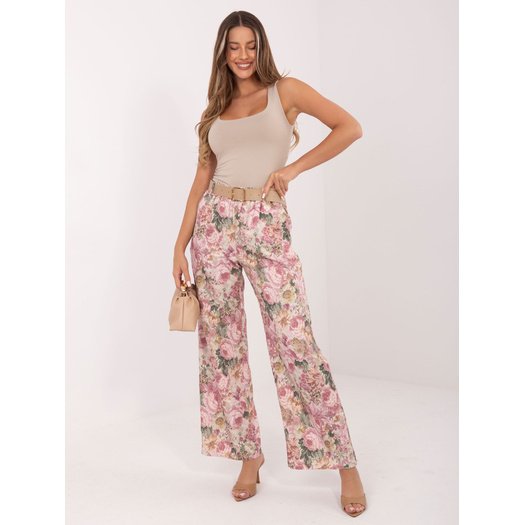 Spodnie-IT-SP-FL10232.21-ciemny r&oacute;żowy 3