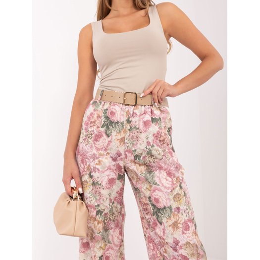 Spodnie-IT-SP-FL10232.21-ciemny r&oacute;żowy