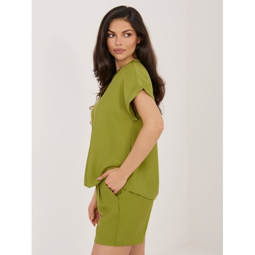 Bluzka-D60103M11235B3-oliwkowy 1
