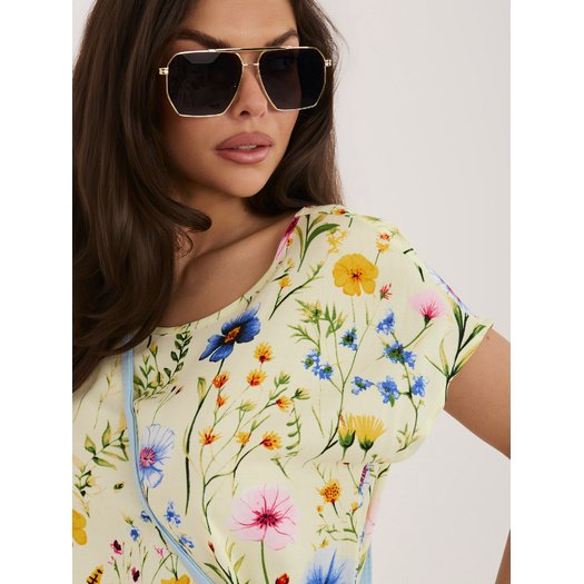 Bluzka-D73771AG10978AA-jasny ż&oacute;łty 2