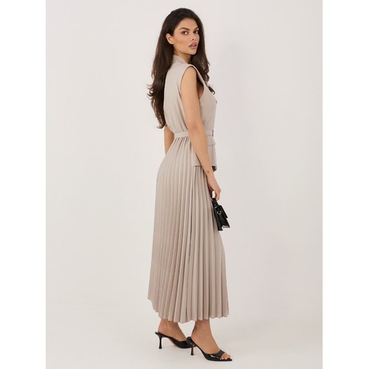 Sukienka-IT-SK-21558.86-ciemny bezowy 4