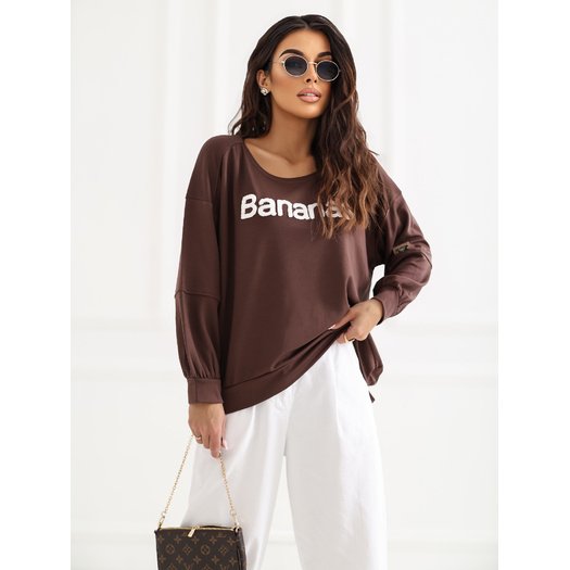 Bluza-RV-BL-A1221.13-ciemny brązowy
