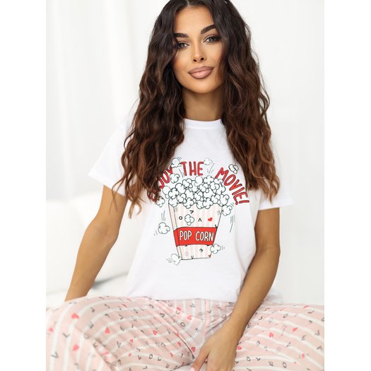 Piżama-CLM-PI-1581.09-jasny r&oacute;żowy 3