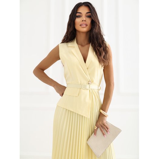 Sukienka-IT-SK-21558.03-jasny ż&oacute;łty 1