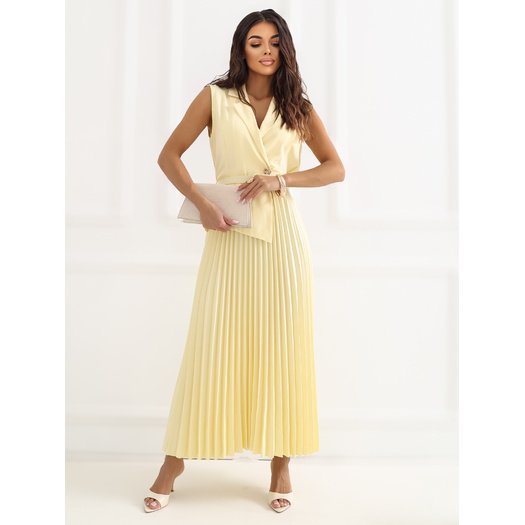Sukienka-IT-SK-21558.03-jasny ż&oacute;łty 3