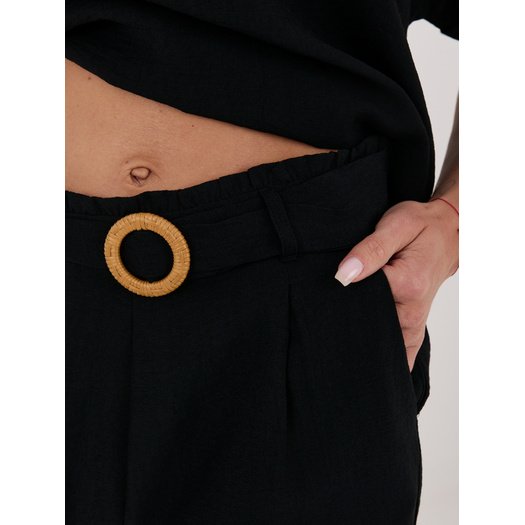 Szorty-D60103M62612KA4-czarny 1