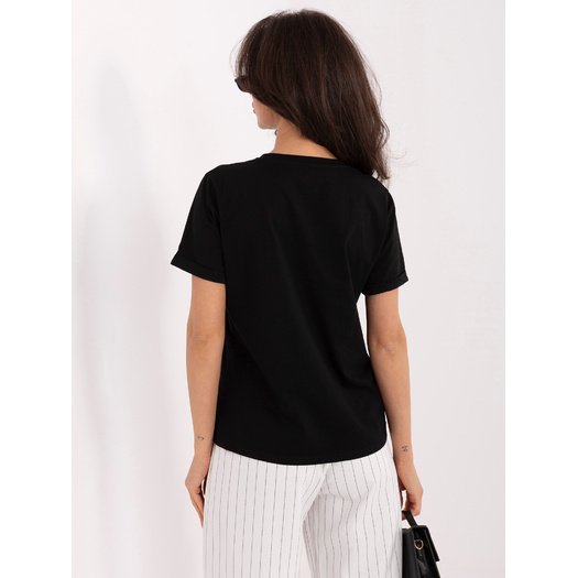 Marškinėliai moterims-IR-TS-R2699.67-czarny 2