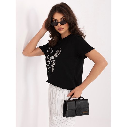 Marškinėliai moterims-IR-TS-R2699.67-czarny 1