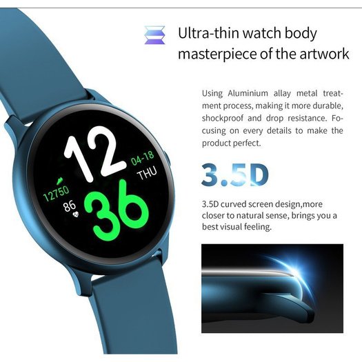 IŠMANUSIS LAIKRODIS SMARTWATCH G. Rossi G.RSF1-4C2-1 rožinis auksas/juodas + antra apyrankė (zg309b)