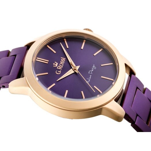 Laikrodis moterims G. ROSSI - 10659B (zg684k)  + dėžutė