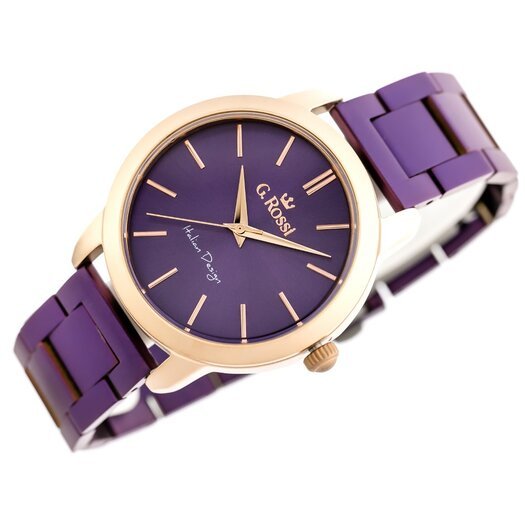 Laikrodis moterims G. ROSSI - 10659B (zg684k)  + dėžutė