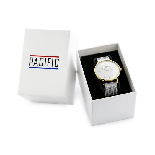 MOTERIŠKAS LAIKRODIS PACIFIC X6169 - bicolor (zy655b)