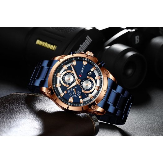 Laikrodis vyrams CURREN 8360 (zc020d) - Chronografas
