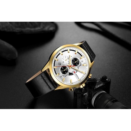Laikrodis vyrams CURREN 8325 (zc024a) - Chronografas