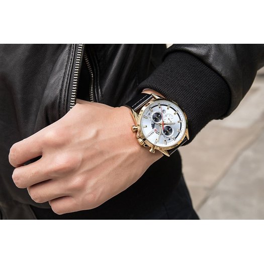 Laikrodis vyrams CURREN 8325 (zc024a) - Chronografas