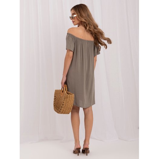 Sukienka-D73761M30196A-khaki 4