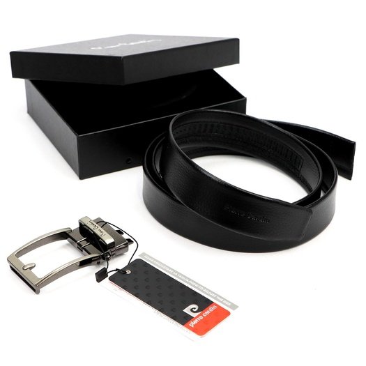 Men's belt Pierre Cardin 3362 GG47 BLACK
