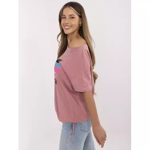 T-shirt-CLM-TS-1019.79-ciemny różowy
